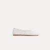 forte_forte Chaussures^ballerines en tulle bianco