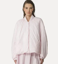 forte_forte Manteaux^bomber en nylon oyster
