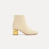 forte_forte Chaussures^bottines avec talon or ivory