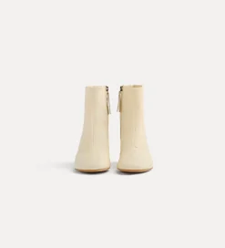 forte_forte Chaussures^bottines avec talon or ivory