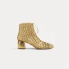 forte_forte Chaussures^bottines chics tressées à la main warm gold