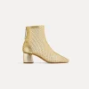 forte_forte Chaussures^bottines en résille et strass reflex