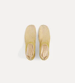 forte_forte Chaussures^bottines en résille et strass reflex
