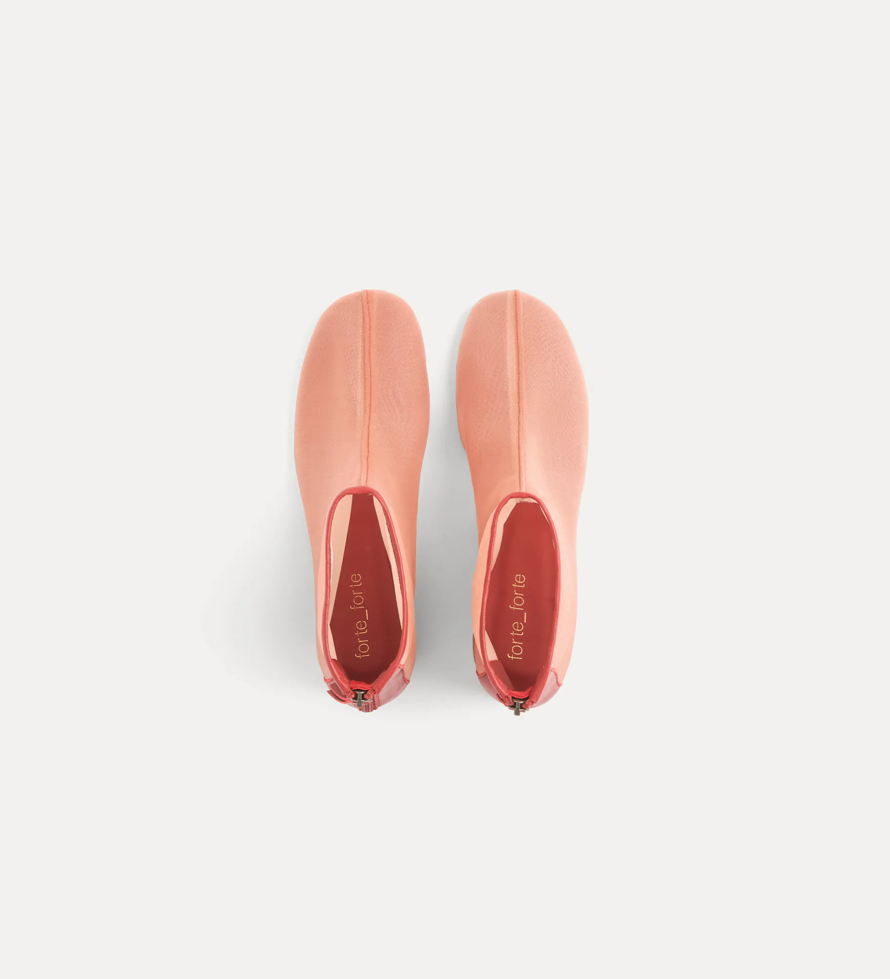 forte_forte Chaussures^bottines en tulle terre