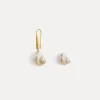 forte_forte Bijoux^boucles d'oreille coquillage oro