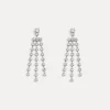 forte_forte Bijoux^boucles d'oreille en goutte avec cristaux crystal
