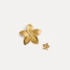 forte_forte Bijoux^boucles d'oreille fleurs oro