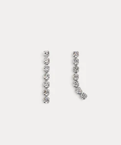 forte_forte Bijoux^boucles d'oreille pendantes avec cristaux crystal