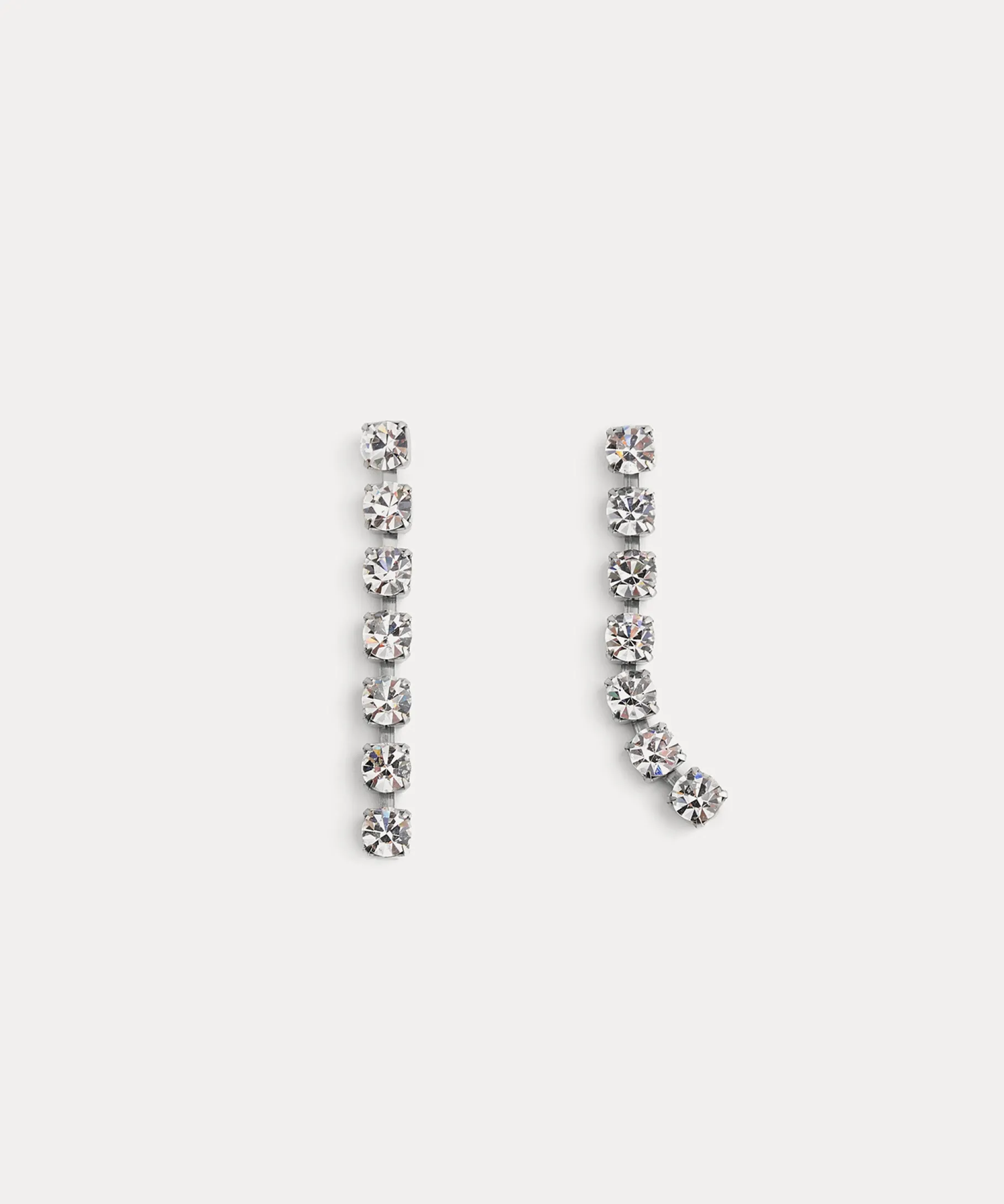 forte_forte Bijoux^boucles d'oreille pendantes avec cristaux crystal