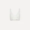 forte_forte Tenue De Plage Et Lingerie^brassière en coton bianco