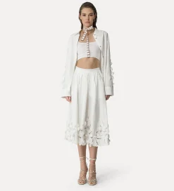 forte_forte Tenue De Plage Et Lingerie | Hauts^brassière en jersey brillant bianco