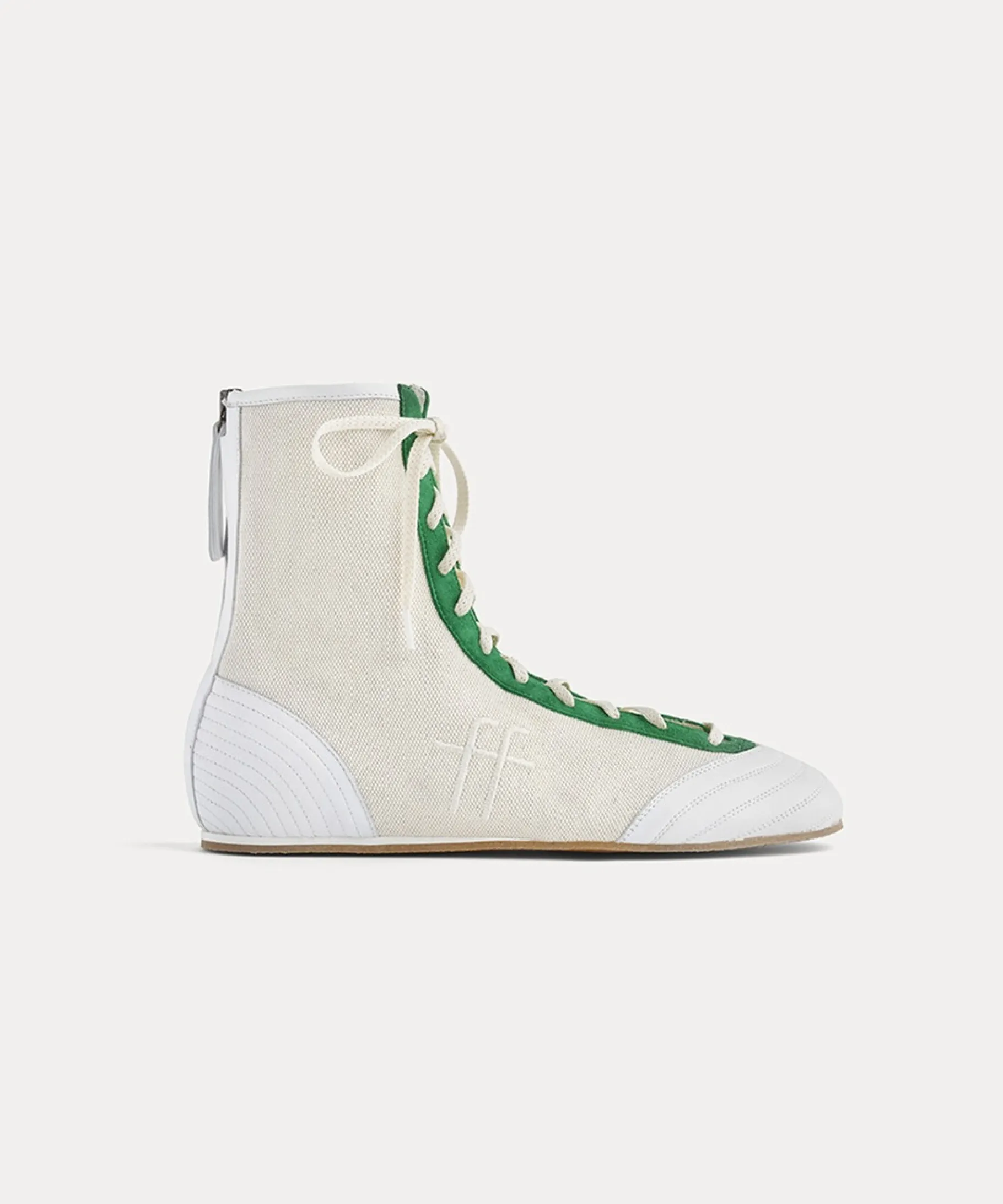 forte_forte Chaussures^chaussures montantes en toile canvas