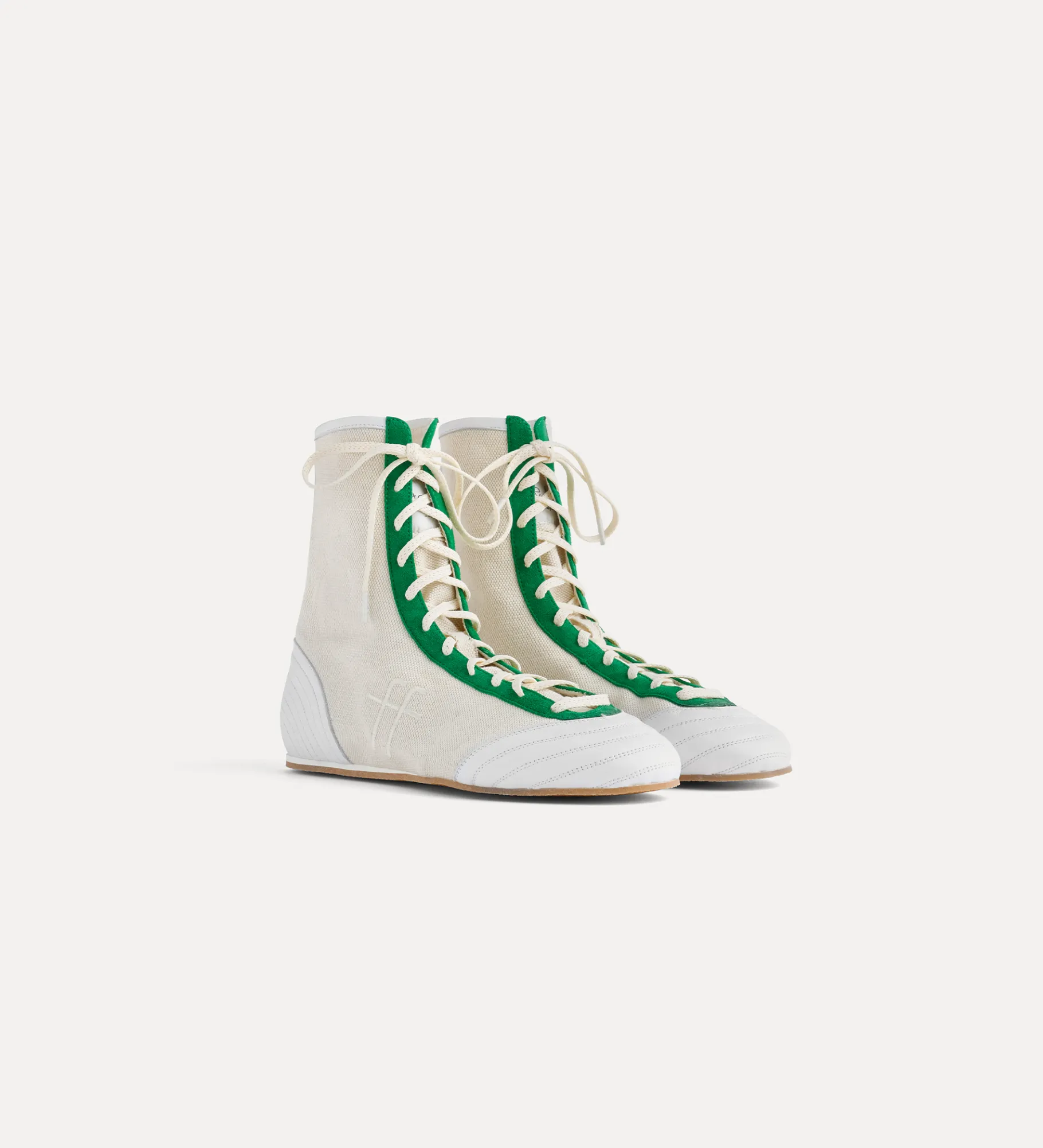 forte_forte Chaussures^chaussures montantes en toile canvas