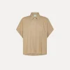 forte_forte Chemises^chemise à coupe boxy dune