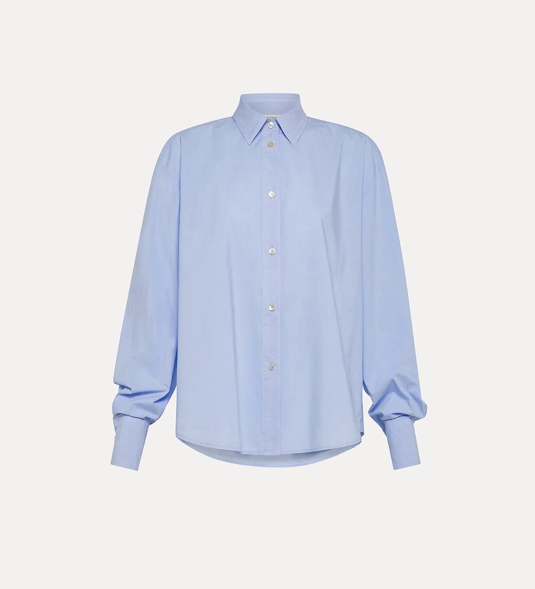 forte_forte Chemises^chemise à coupe masculine nuage
