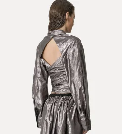 forte_forte Chemises^chemise avec nœud ombra