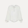 forte_forte Chemises^chemise bohème blanche bianco
