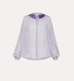 forte_forte Chemises^chemise bohème pour femme lilac