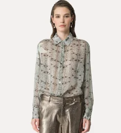 forte_forte Chemises^chemise en chiffon de soie breeze
