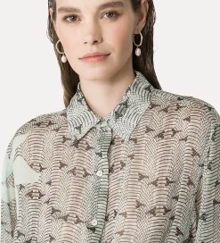 forte_forte Chemises^chemise en chiffon de soie breeze