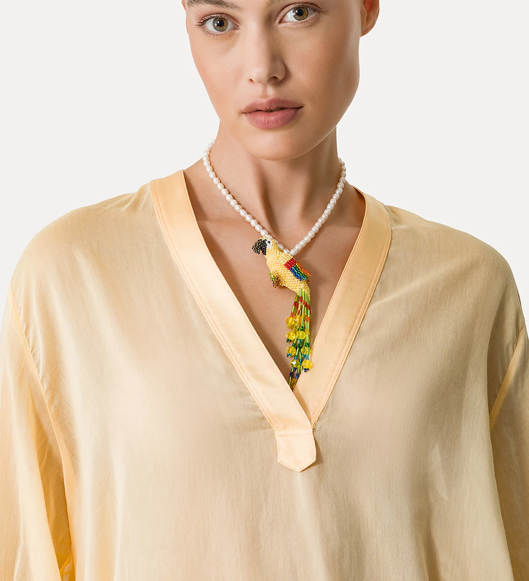 forte_forte Chemises^chemise en lin et soie sole