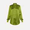 forte_forte Chemises^chemise essential en satin de soie felce
