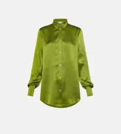 forte_forte Chemises^chemise essential en satin de soie felce