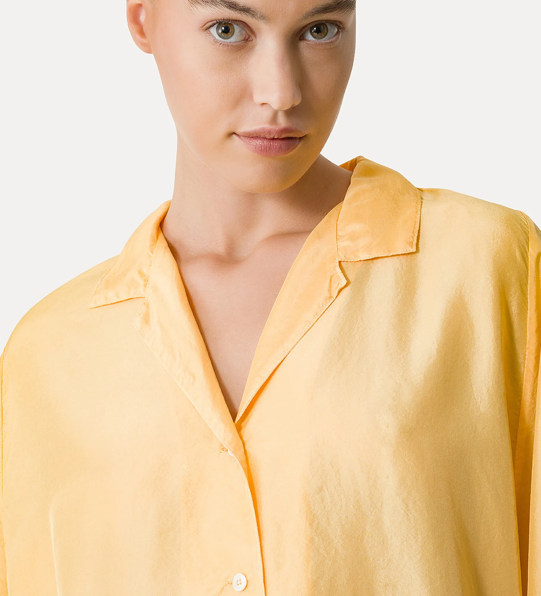forte_forte Chemises^chemise essential en soie habotai sole