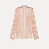 forte_forte Chemises^chemise mao à rayures pistillo