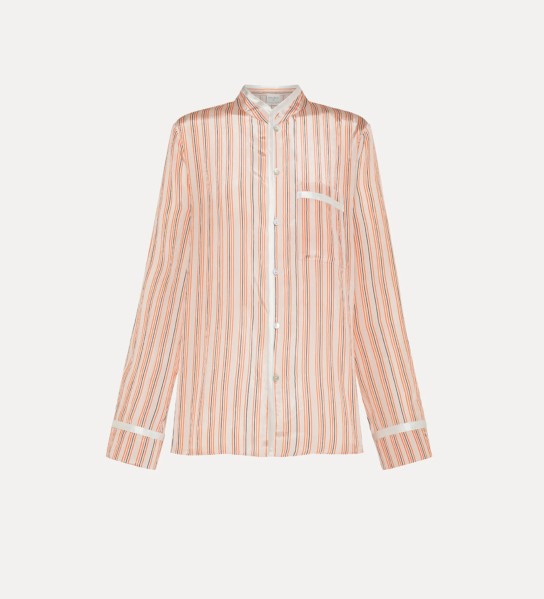 forte_forte Chemises^chemise mao à rayures pistillo