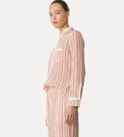 forte_forte Chemises^chemise mao à rayures pistillo