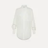 forte_forte Chemises^chemise oversize bianco