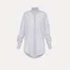 forte_forte Chemises^chemise oversize essential en voile lilac