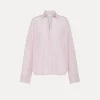 forte_forte Chemises^chemise polo en taffetas oyster