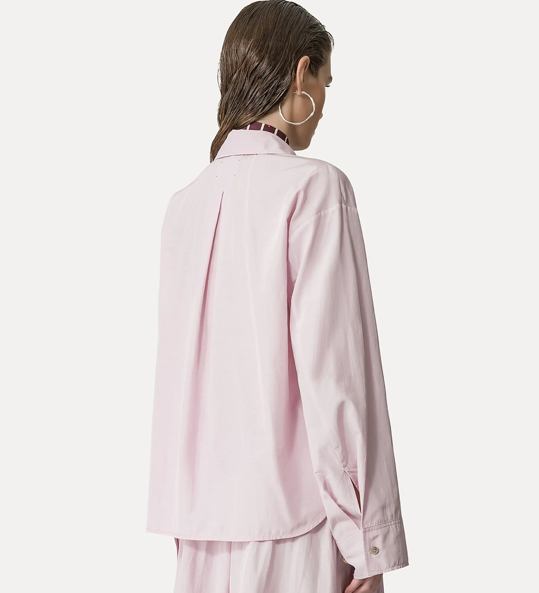 forte_forte Chemises^chemise polo en taffetas oyster