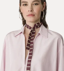 forte_forte Chemises^chemise polo en taffetas oyster
