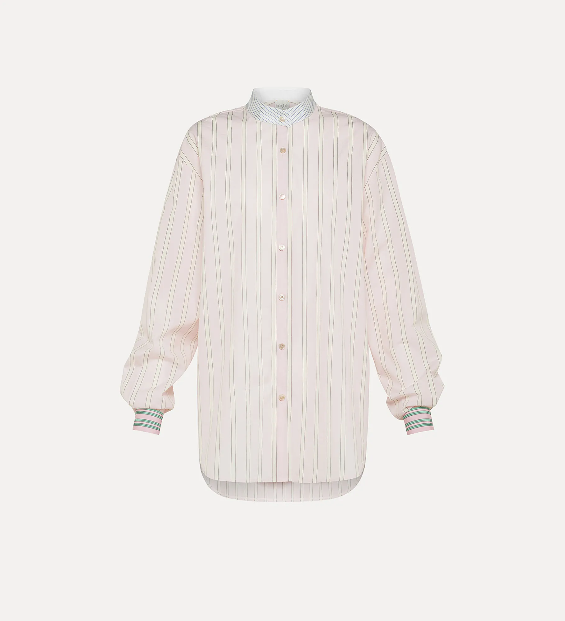 forte_forte Chemises^chemise tunisienne à rayures petalo