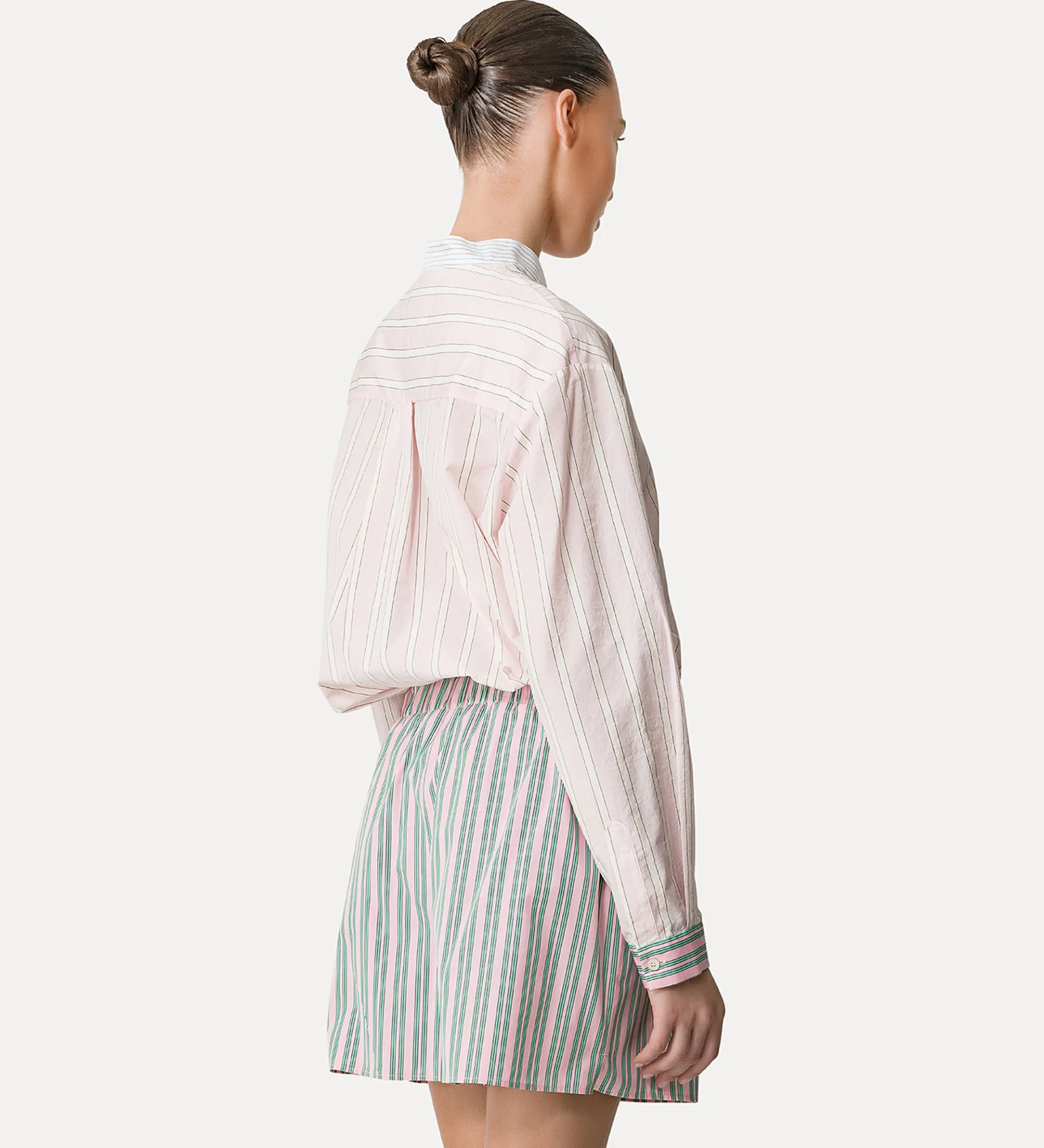 forte_forte Chemises^chemise tunisienne à rayures petalo