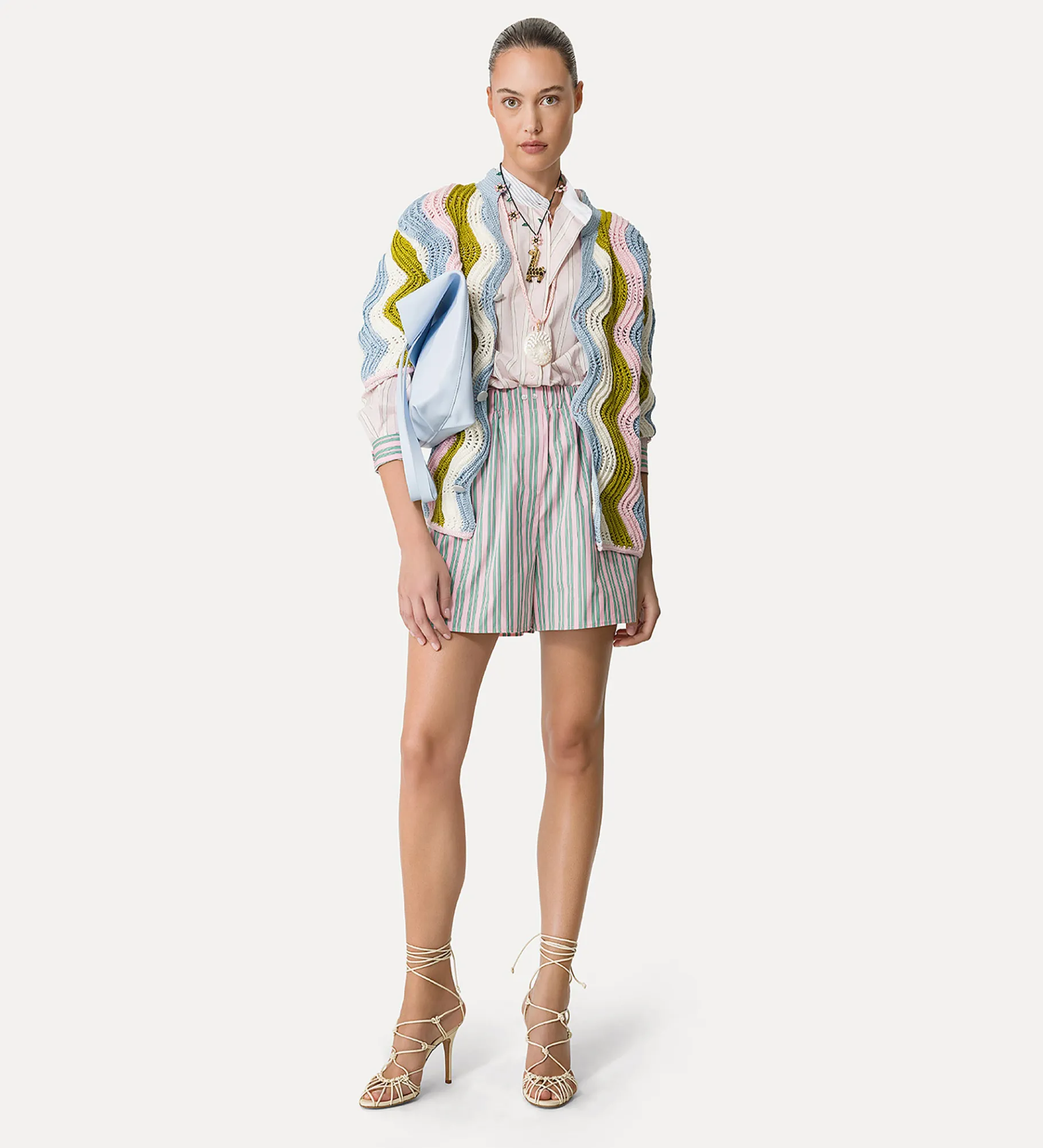 forte_forte Chemises^chemise tunisienne à rayures petalo