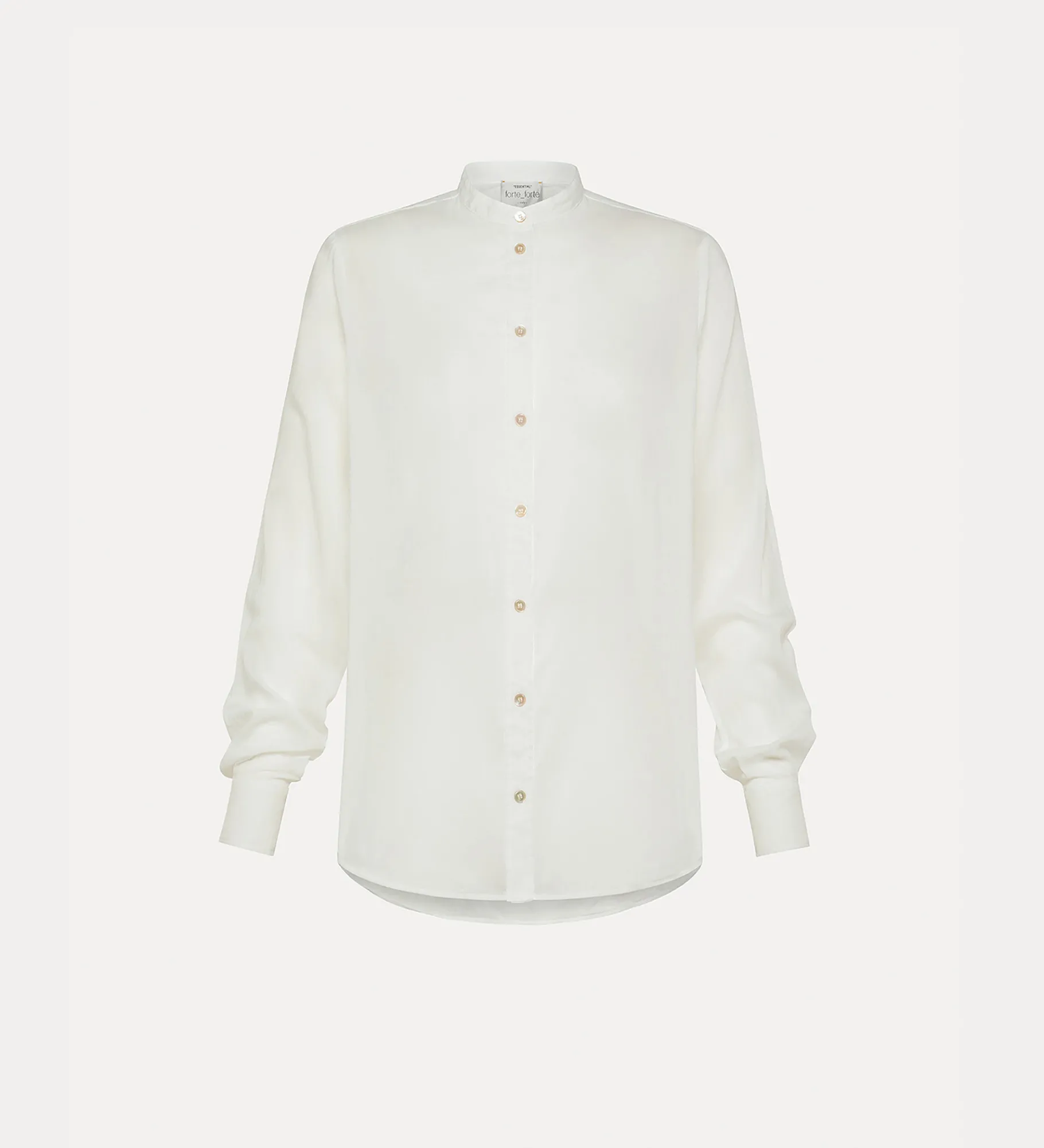 forte_forte Chemises^chemise tunisienne essential en voile bianco