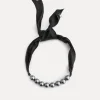 forte_forte Bijoux^collier avec perles en résine grey