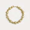 forte_forte Bijoux^collier de perles en laiton bronze
