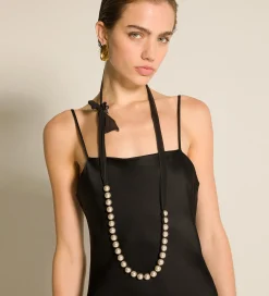 forte_forte Bijoux^collier en verre nero