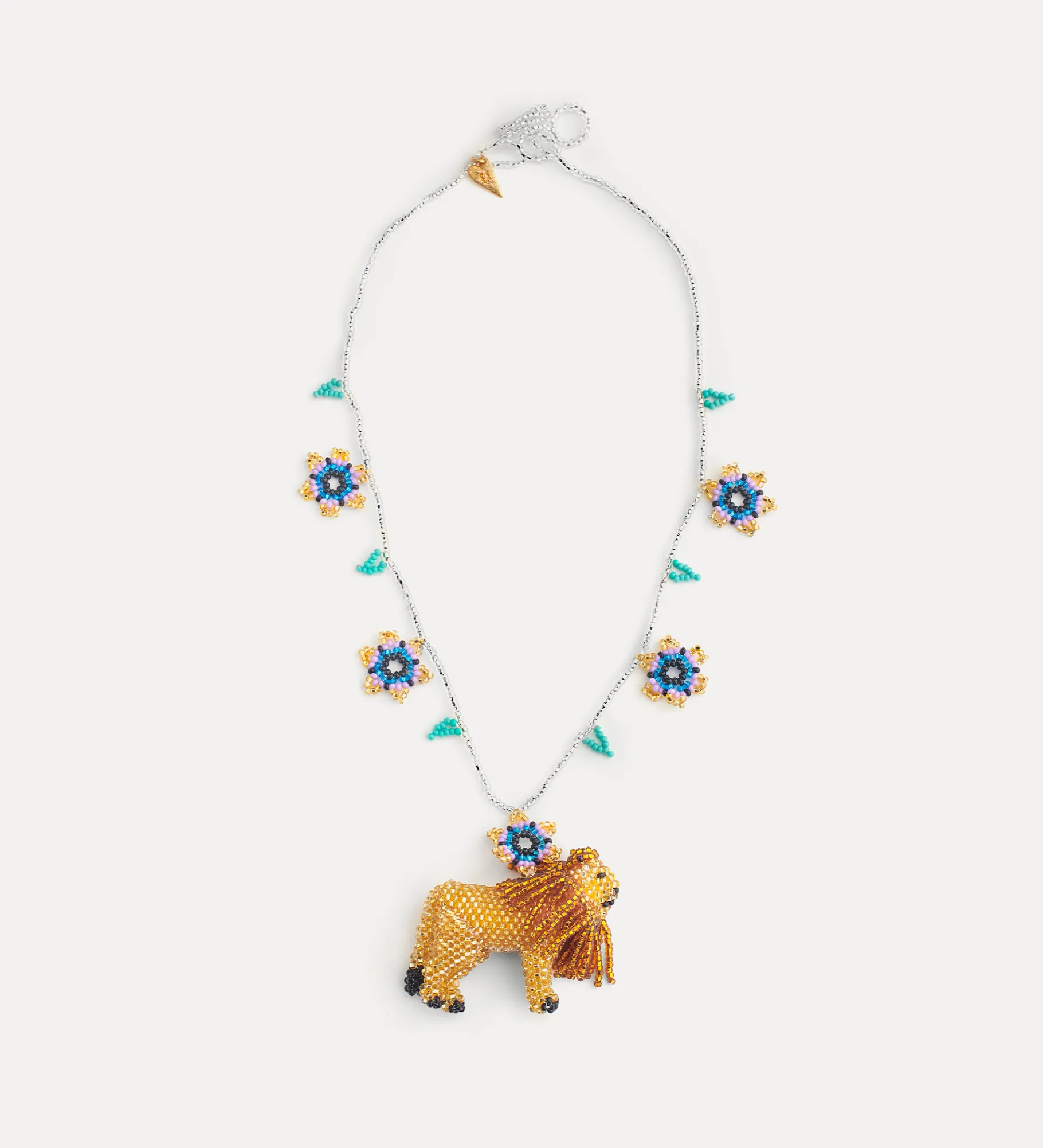 forte_forte Bijoux^collier le “crazy lion” gold lion
