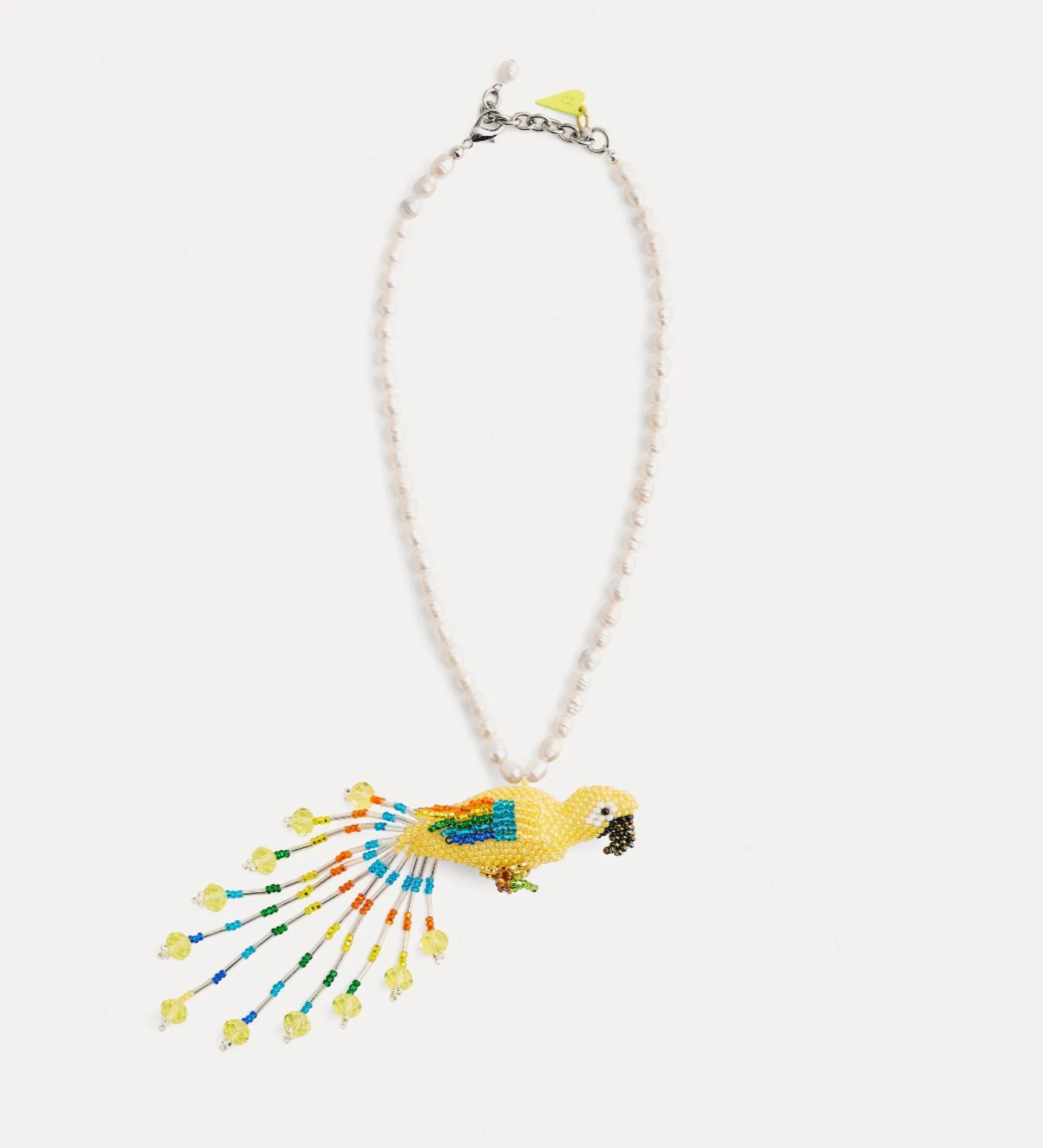 forte_forte Bijoux^collier le “fancy parrot” yellow parrot
