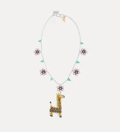 forte_forte Bijoux^collier le “fantastic giraffe” gold giraffe