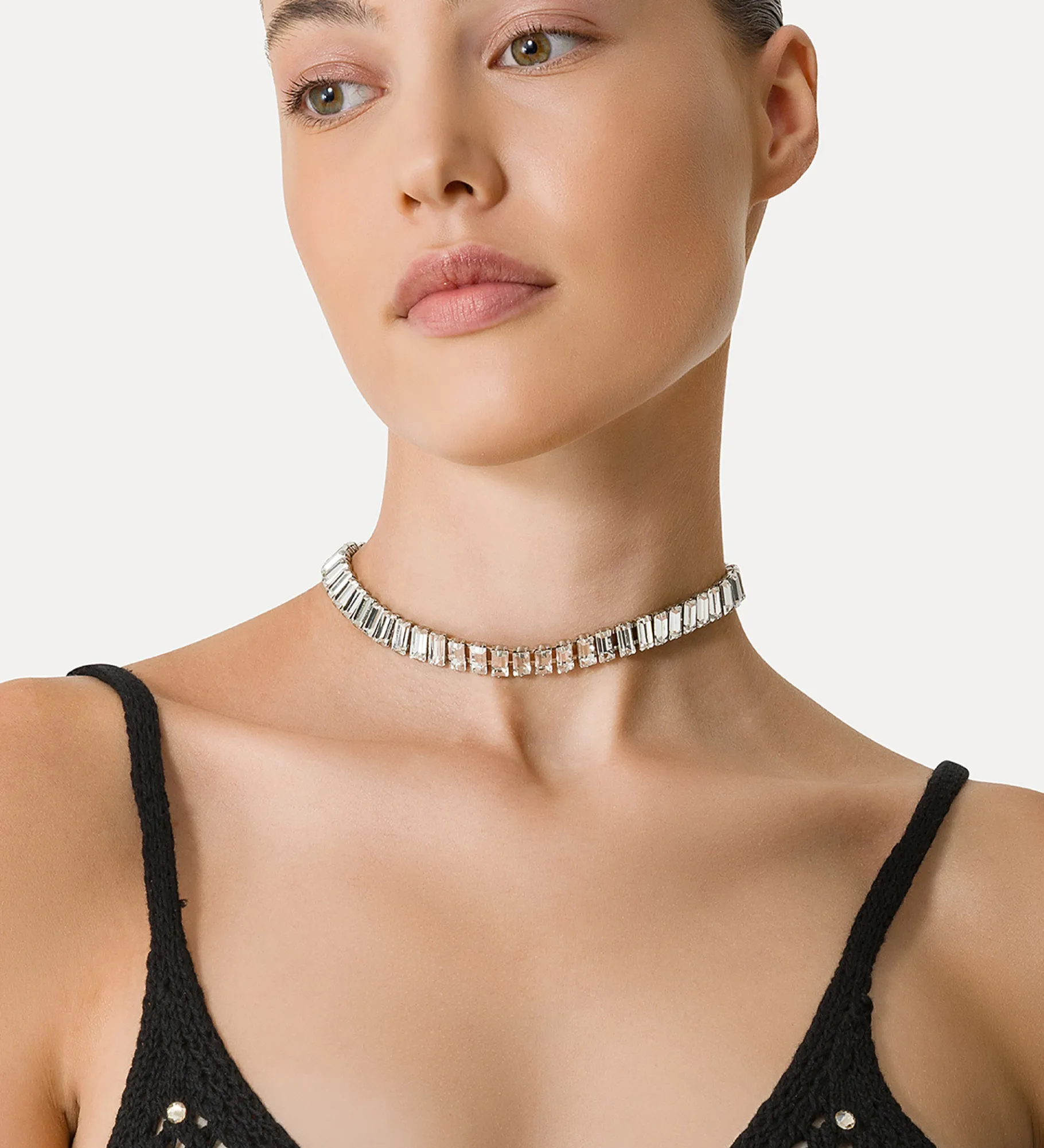 forte_forte Bijoux^collier ras–de–cou à cristaux crystal