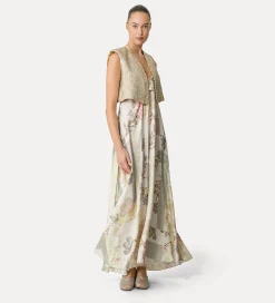 forte_forte Vestes^gilet en jacquard avec lurex “twinkle” gold