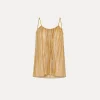 forte_forte Hauts^haut en lurex gold