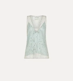 forte_forte Hauts^haut en tulle avec broderie “firefly” firefly